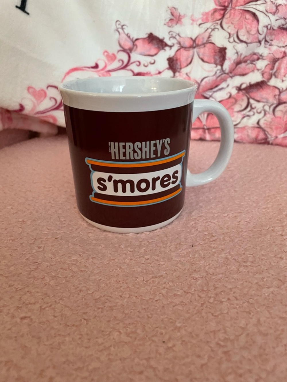 S'mores Brown Ceramic Coffee Mug